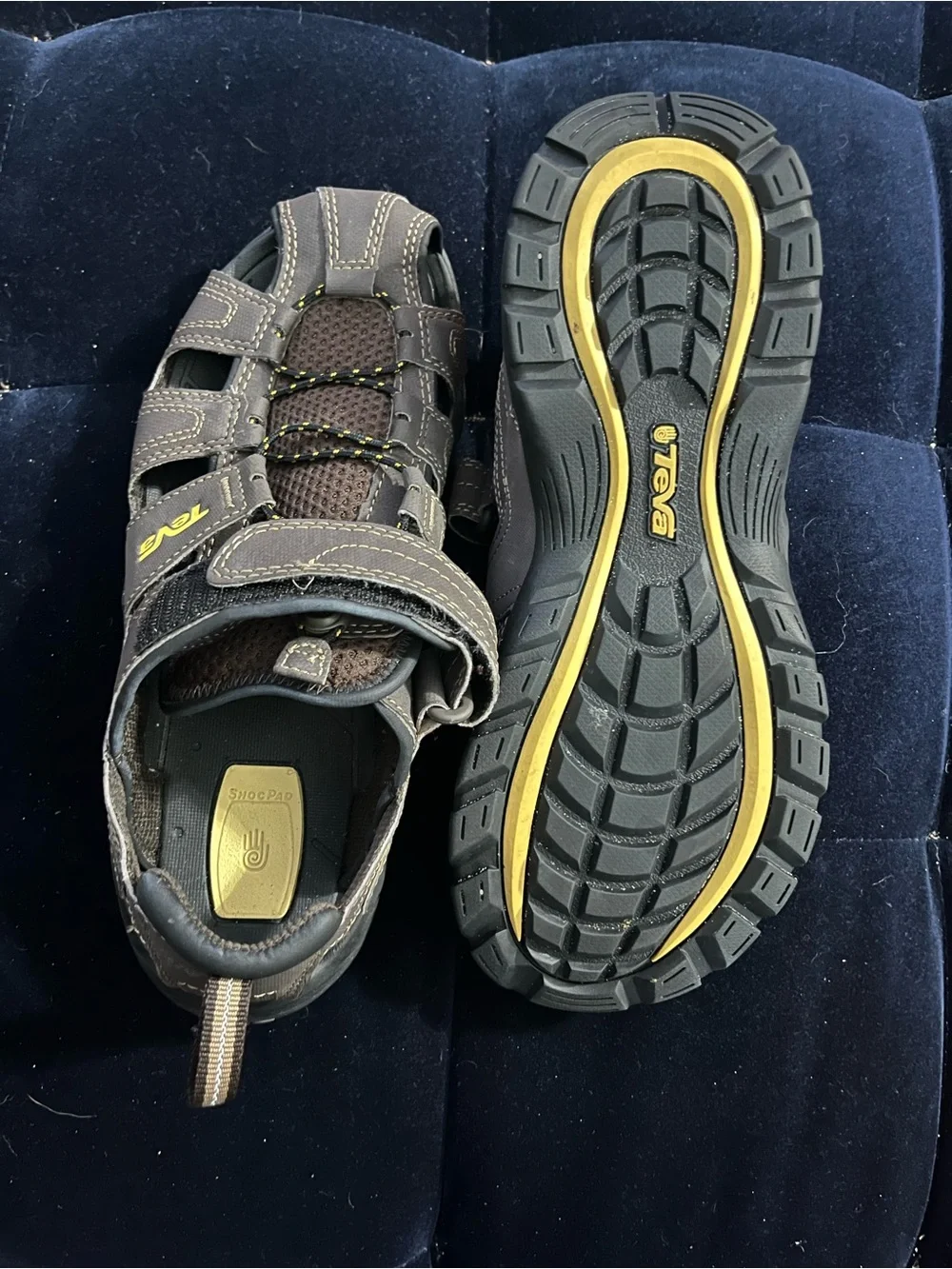 Teva Men's Forebay Sandals Size 8 Brown